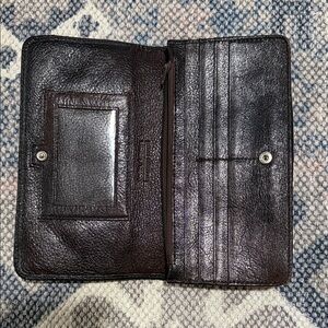 Wilson’s Genuine Leather Trifold Wallet - Dark Brown